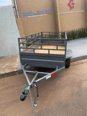 Carretinha Padrão - Gradil Triplo Implemak